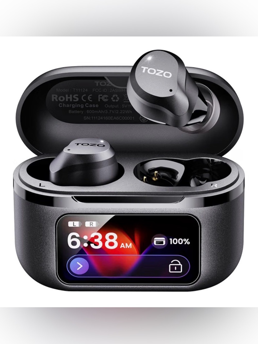 TOZO NC9 Pro Active Noise Cancelling Wireless Earbuds, LDAC Hi-Res Audio